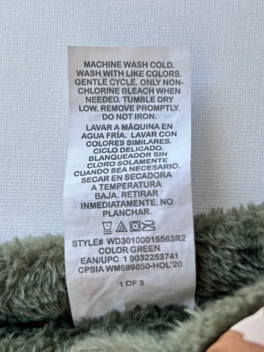 Wonder Nation 18 months camouflage woodland puffer vest faux fur